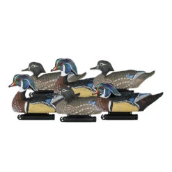 Dakota X-Treme Wood Duck Floater Decoys - 6pk - 17700