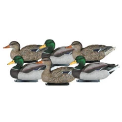 Dakota X-Treme Packable Mallard Duck Floater Decoys- 6pk - 20035
